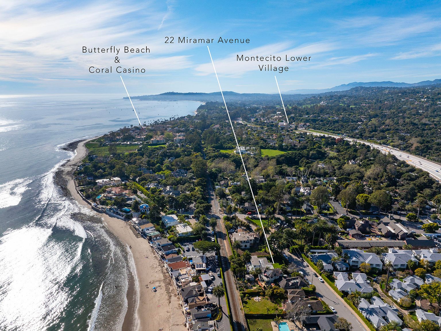 Street approach to the cottage on its quiet cul-de-sac